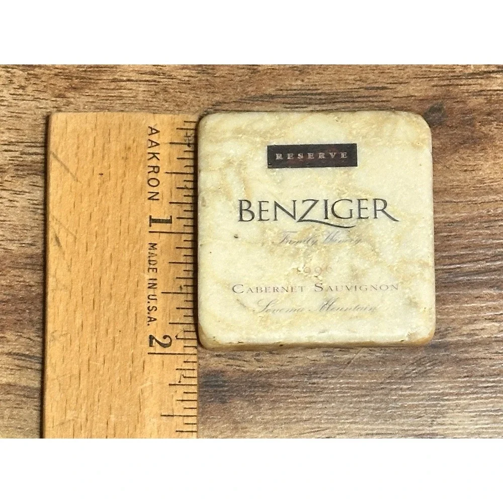 Vintage‎ Behringer Family Winery marble fridge magnet 1998